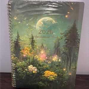 2026 Appointment Book - Moonlit Floral Cover ⭐️ 2 for 11 ⭐️